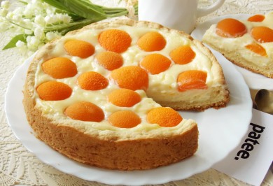 Рецепт Чизкейк с абрикосами