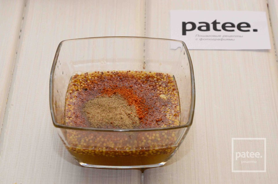 Свиные рёбрышки в цитрусово-медовом маринаде - Шаг 7