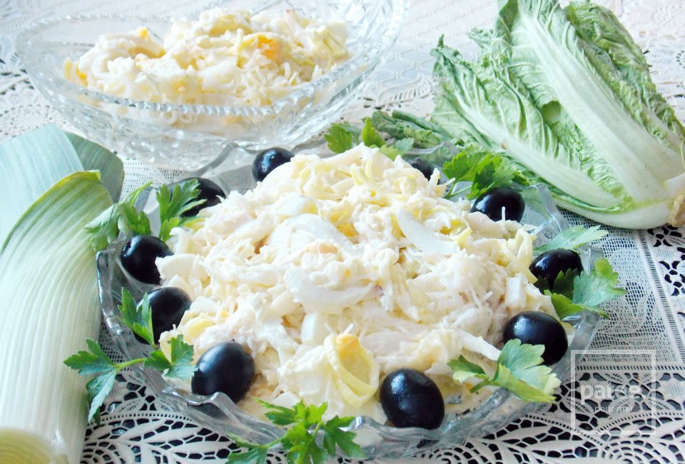 Салат с кальмарами и фунчозой - Шаг 10