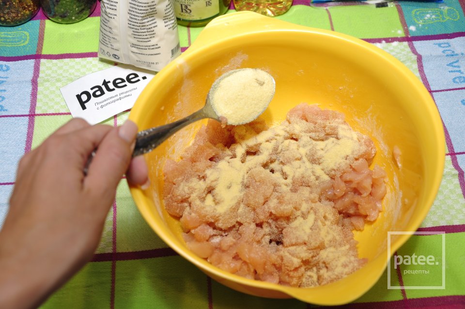 Рубленные куриные котлеты - Шаг 5