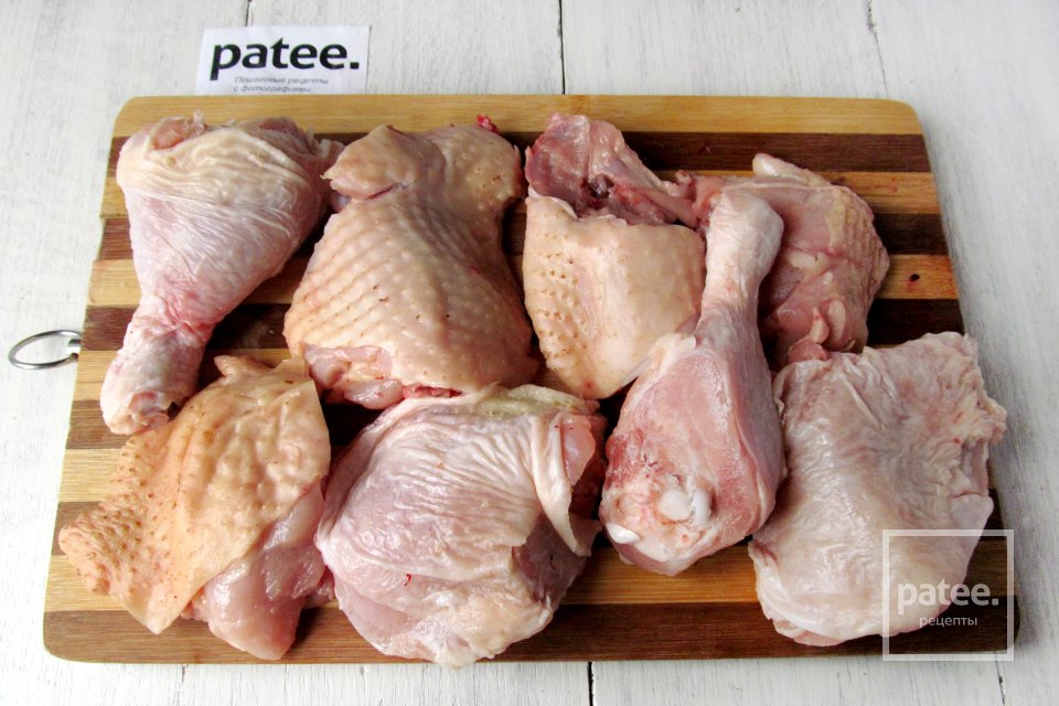 Курица в сливочно-чесночном соусе в мультиварке - Шаг 2