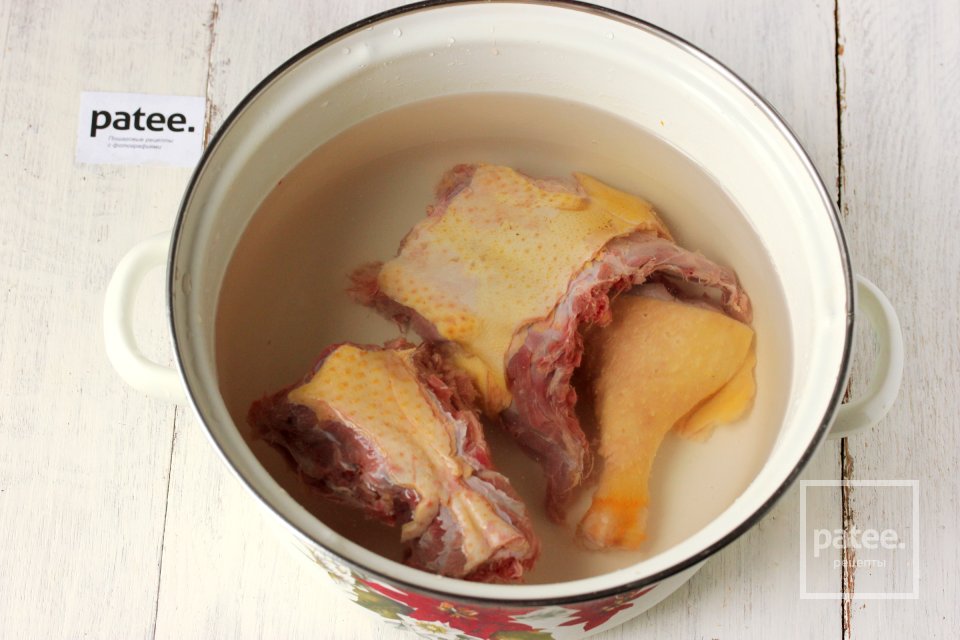 Борщ с уткой и черносливом - Шаг 2