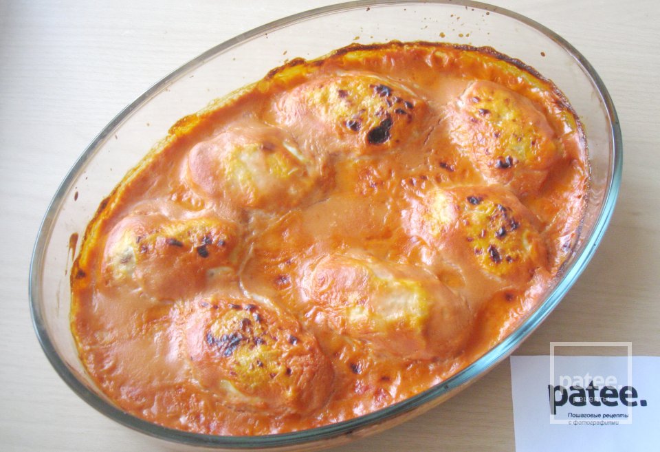 Ленивые голубцы с пекинской капустой - Шаг 13