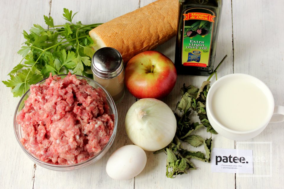Котлеты по-гречески (кефтедес) - Шаг 1