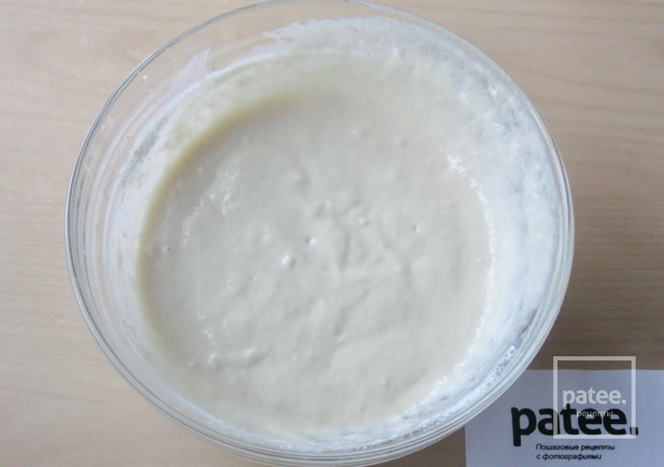 Дрожжевые оладьи с малиновым соусом - Шаг 4