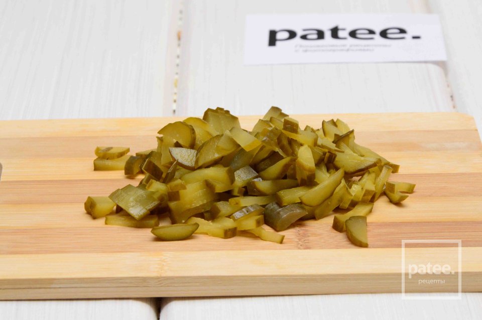 Салат с куриной грудкой и курагой - Шаг 6