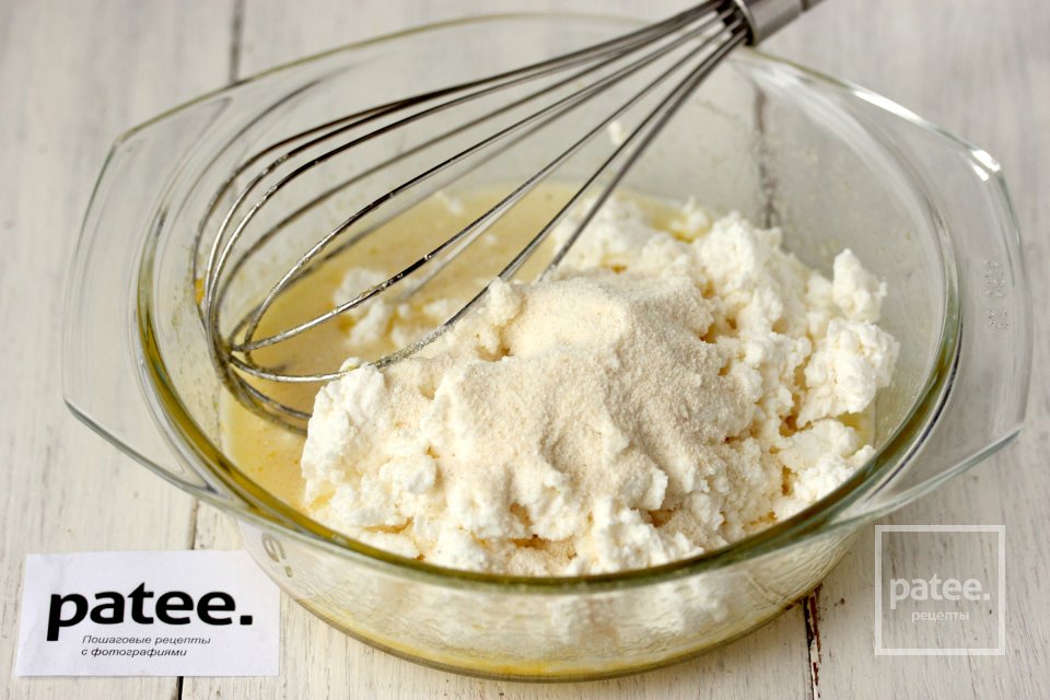 Творожная запеканка с ананасом в микроволновке - Шаг 4