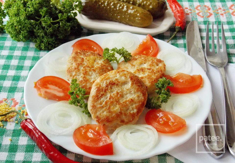 Котлеты из свинины с пшеном - Шаг 11