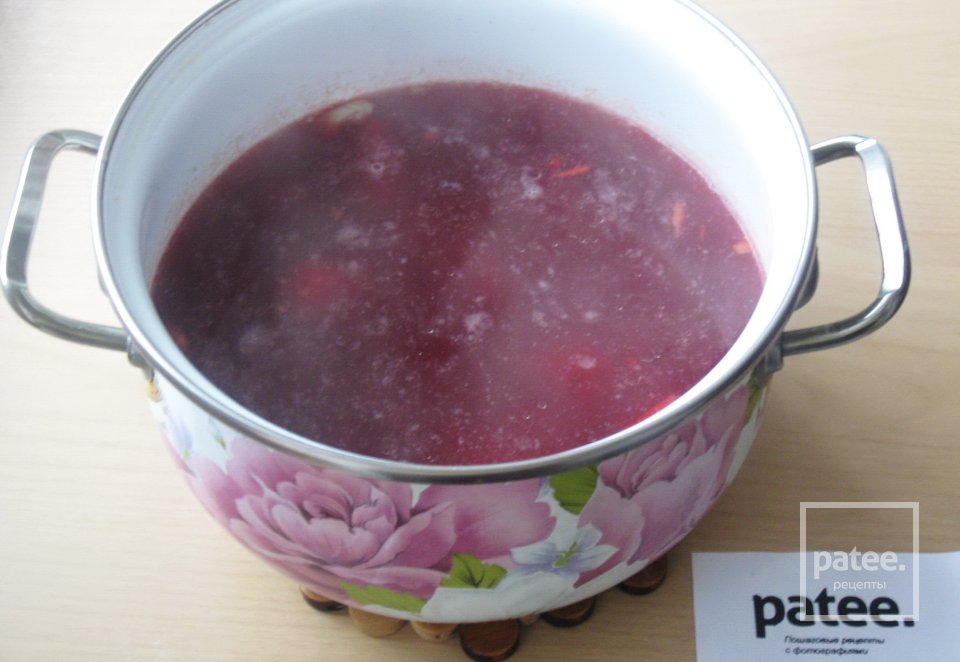 Борщ с галушками - Шаг 7