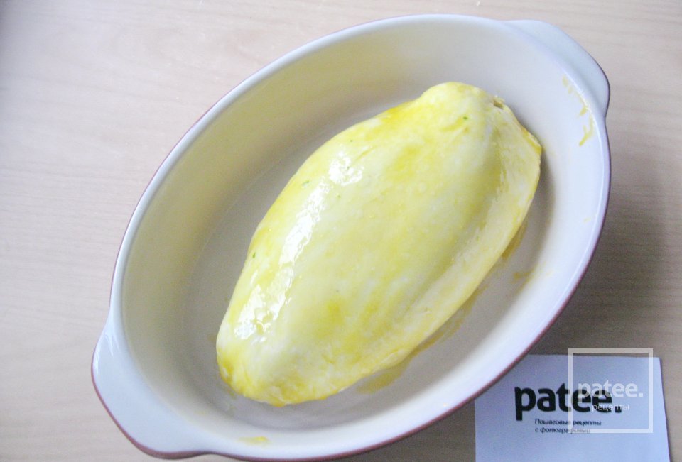 Фаршированная грудка в слоёном тесте - Шаг 13