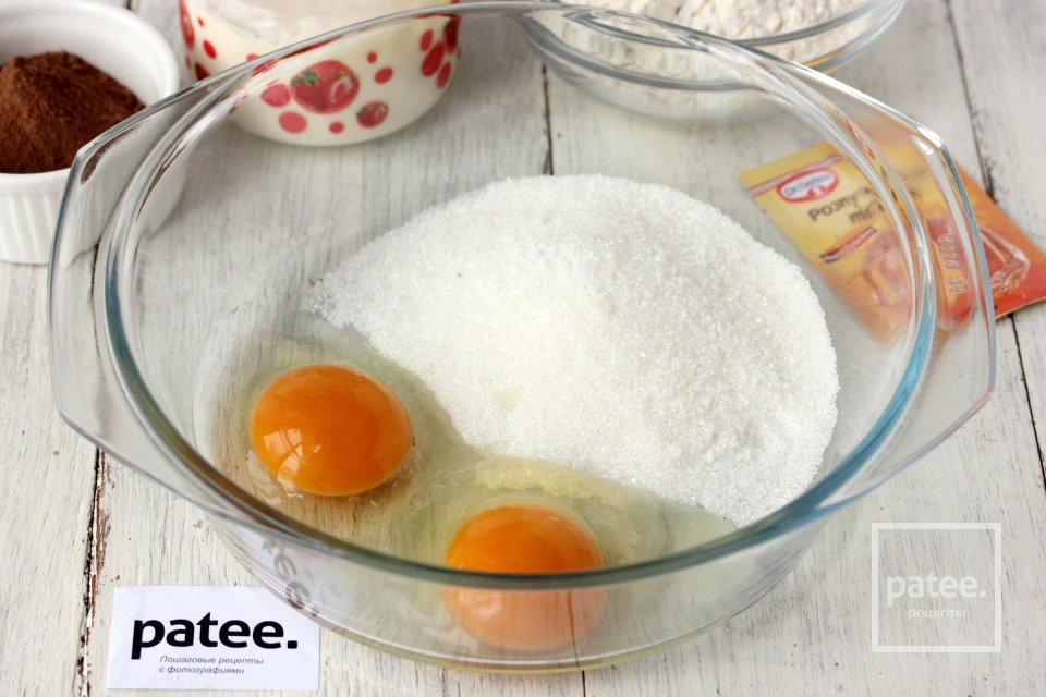 Ватрушка с шоколадным тестом - Шаг 3