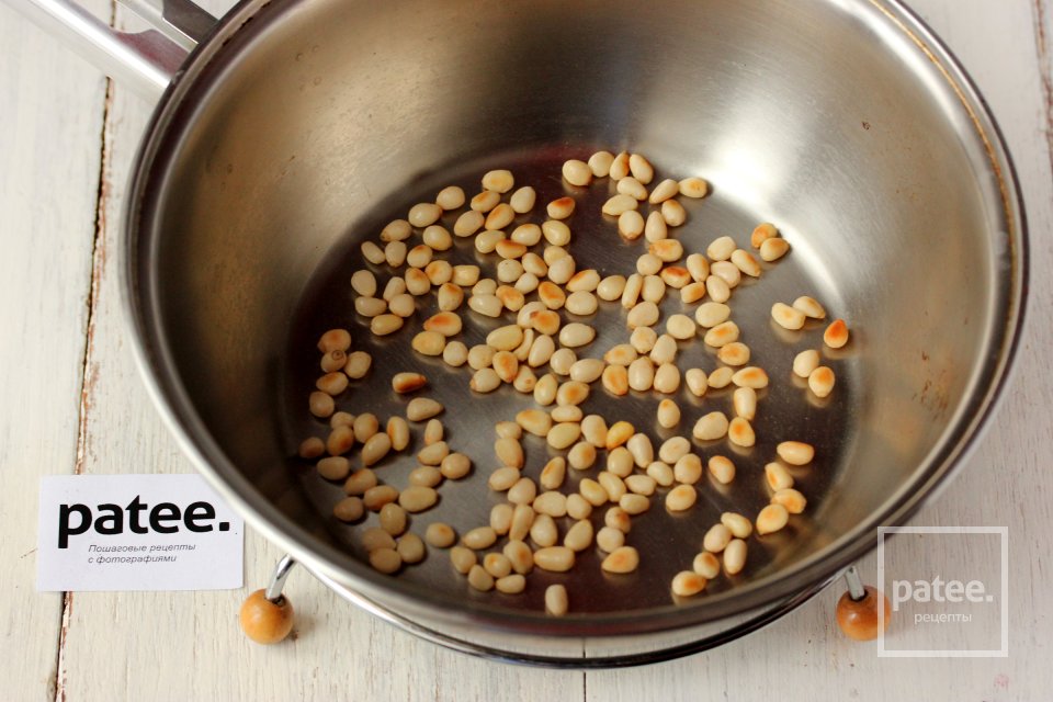 Паштет из куриной печени с кедровыми орешками и тимьяном - Шаг 6