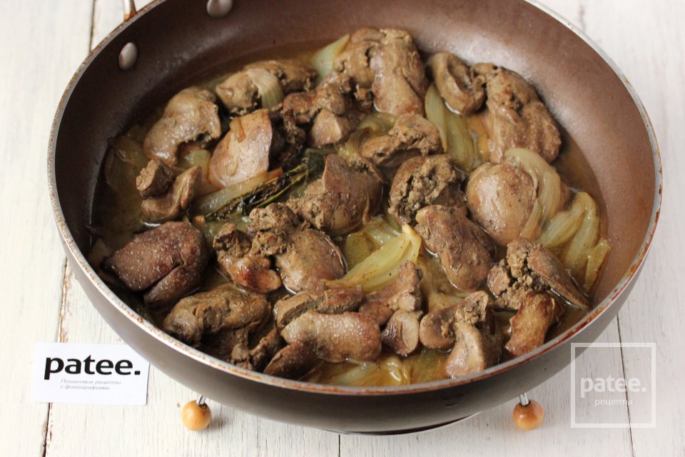 Паштет из куриной печени с кедровыми орешками и тимьяном - Шаг 7