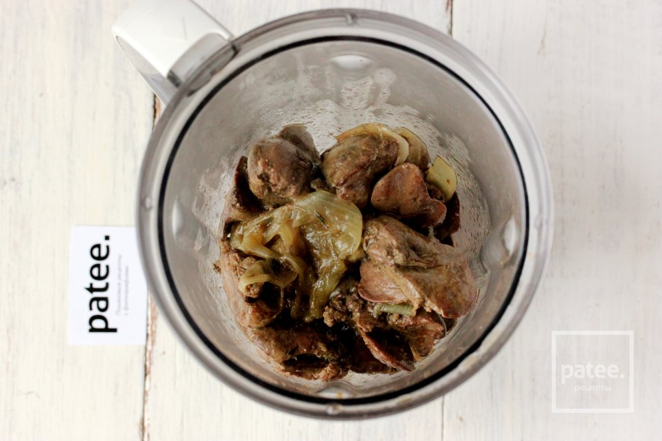 Паштет из куриной печени с кедровыми орешками и тимьяном - Шаг 9