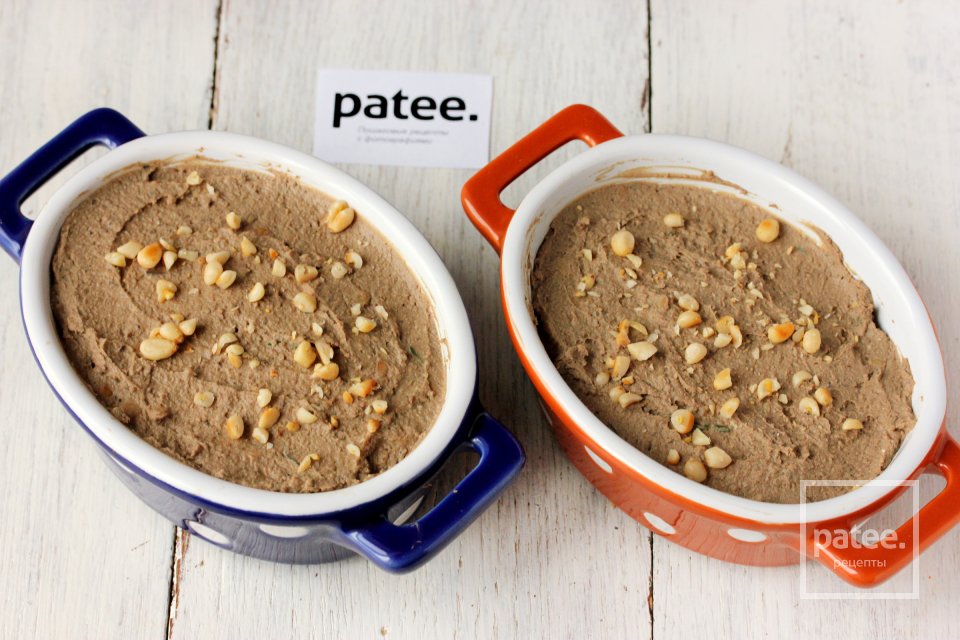 Паштет из куриной печени с кедровыми орешками и тимьяном - Шаг 11