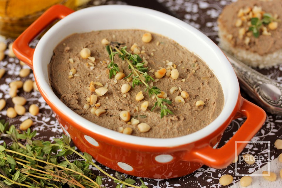 Паштет из куриной печени с кедровыми орешками и тимьяном - Шаг 12