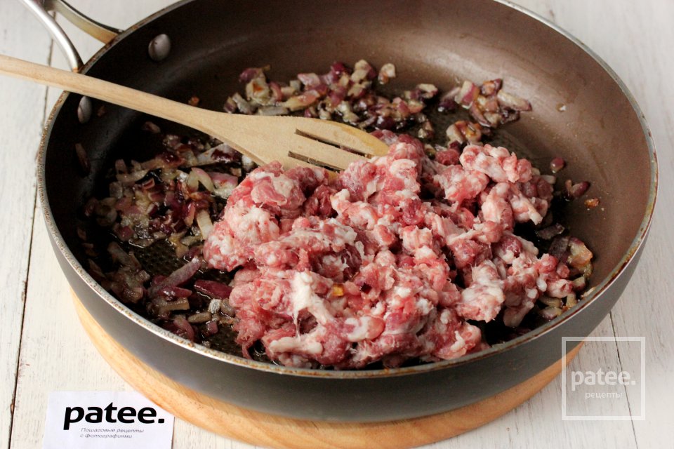 Лазанья с мясным фаршем - Шаг 3