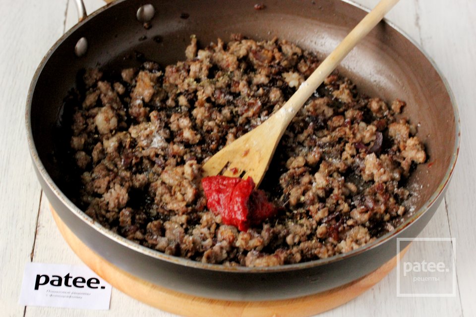 Лазанья с мясным фаршем - Шаг 5
