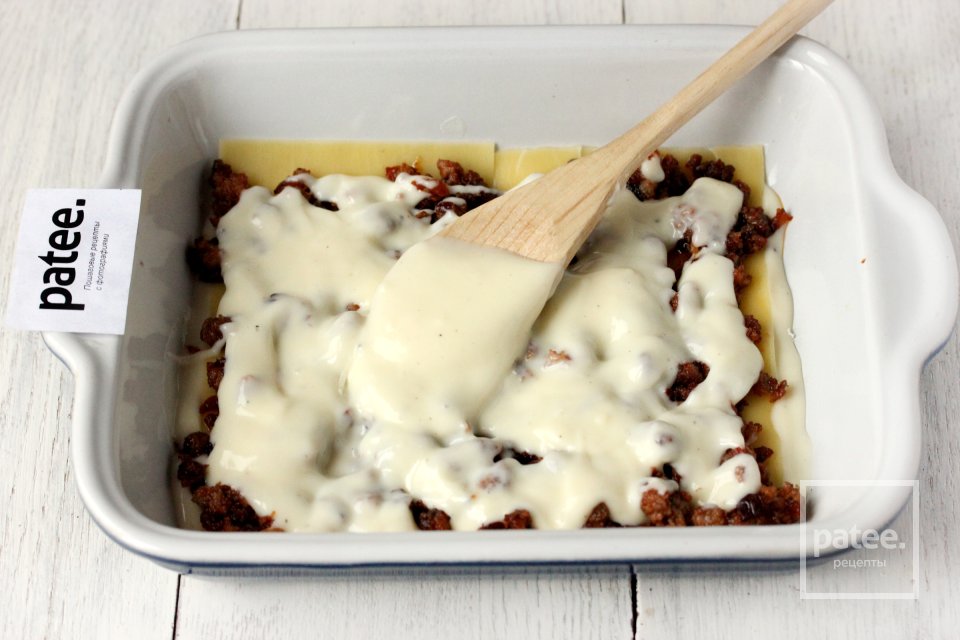 Лазанья с мясным фаршем - Шаг 11