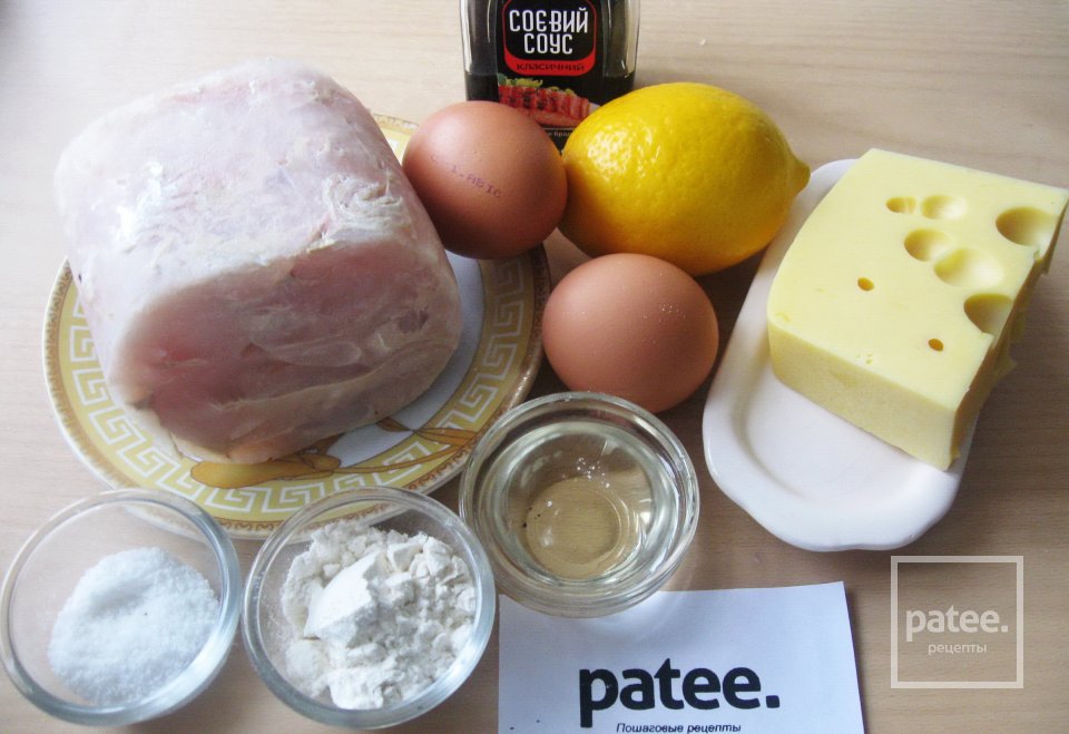 Филе хека в сырном кляре - Шаг 1