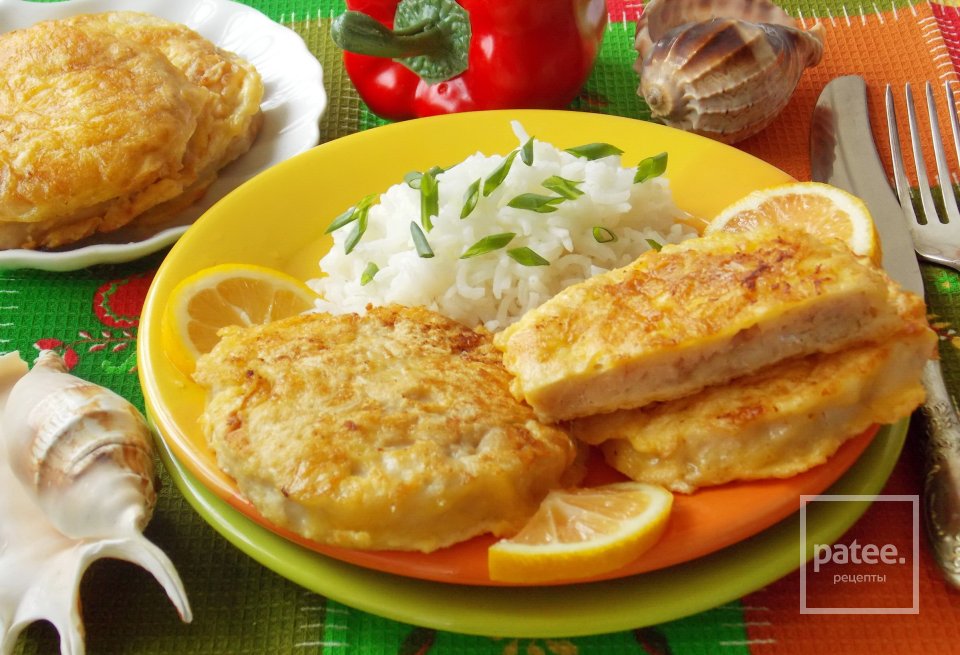 Филе хека в сырном кляре - Шаг 14