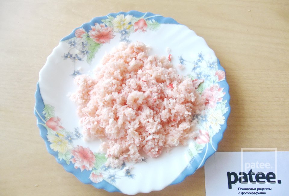 Салат с креветками Нежный - Шаг 6