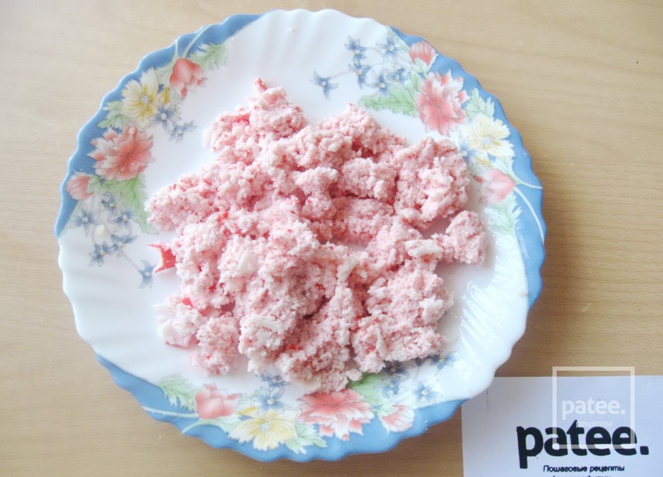 Салат с креветками Нежный - Шаг 4