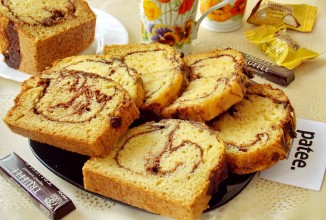 Кекс  с жидким шоколадом