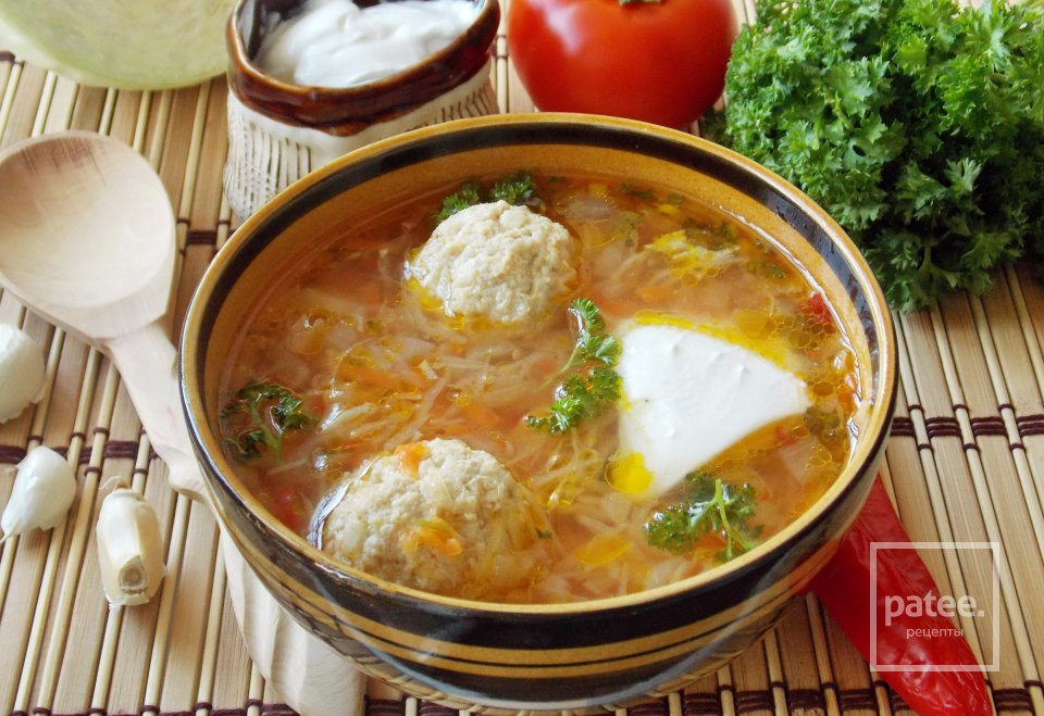 Щи с фрикадельками - Шаг 15