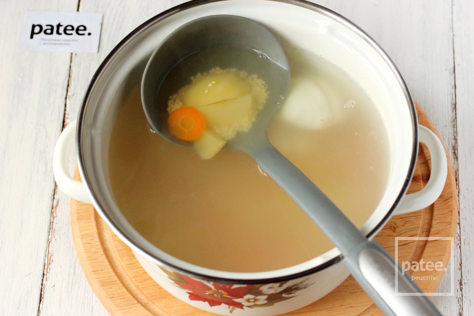 Уха из щуки с пшеном - Шаг 6