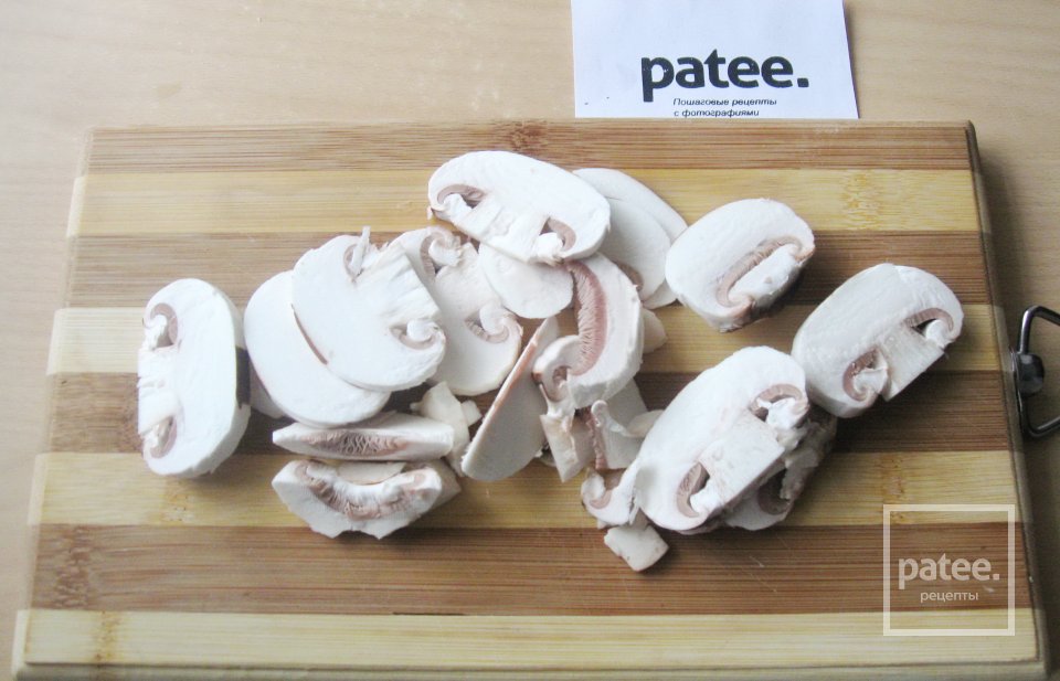 Суп с галушками и грибами - Шаг 8