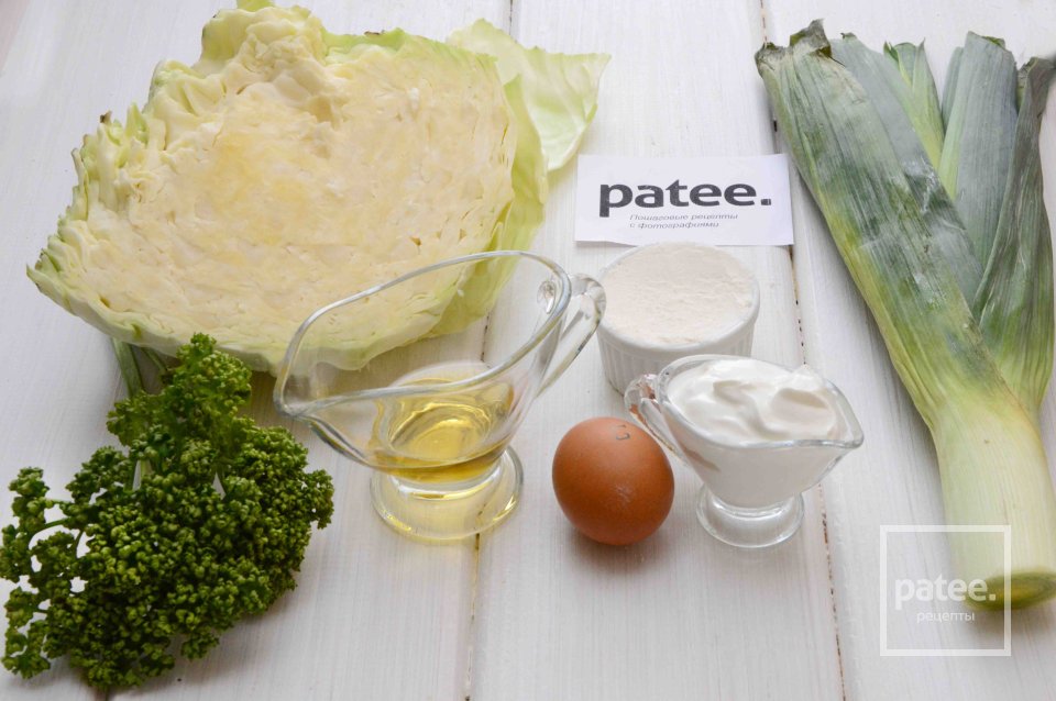 Капустные оладьи - Шаг 1