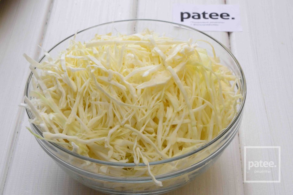Капустные оладьи - Шаг 2
