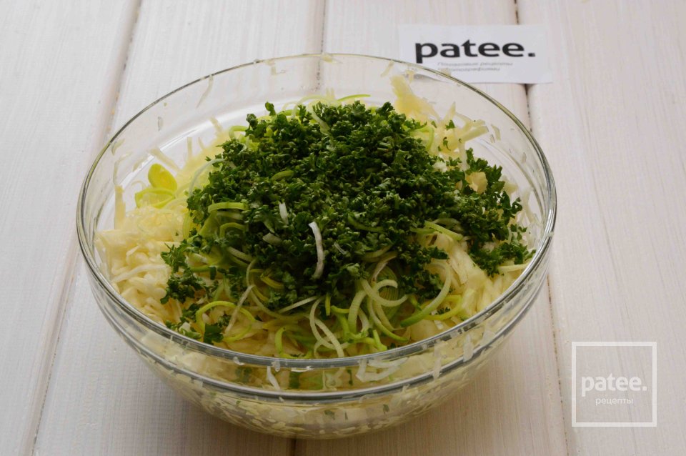 Капустные оладьи - Шаг 5