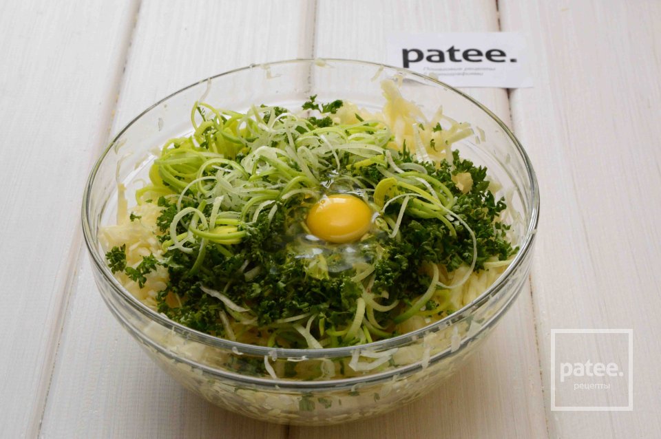 Капустные оладьи - Шаг 6