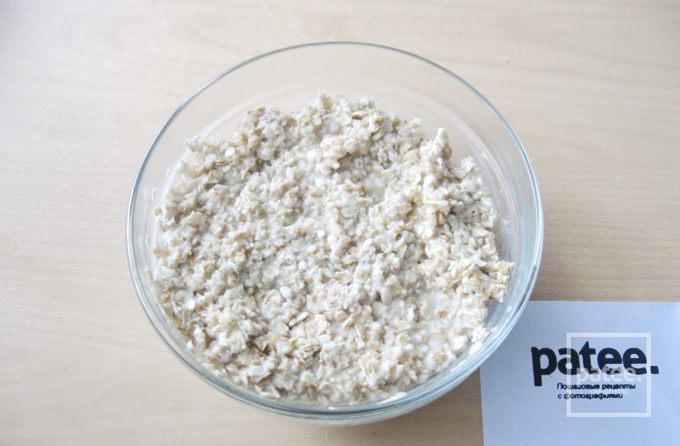 Котлеты из овсяных хлопьев с грибами - Шаг 2