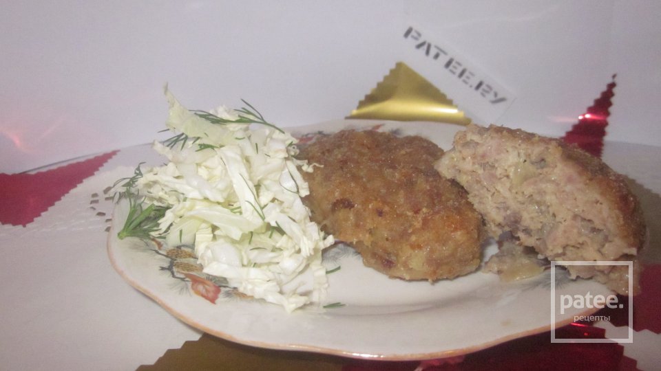 Котлеты "Великолепные"фарш говядина плюс свинина - Шаг 6