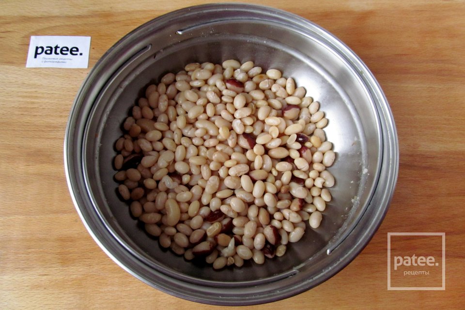 Голубцы с куриной печенью и фасолью - Шаг 2