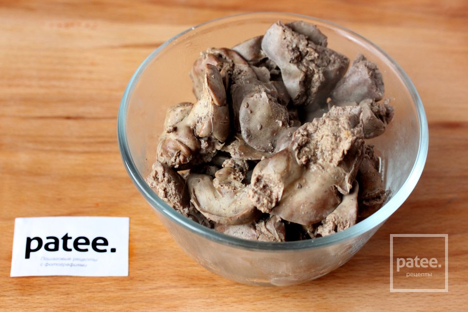 Голубцы с куриной печенью и фасолью - Шаг 3