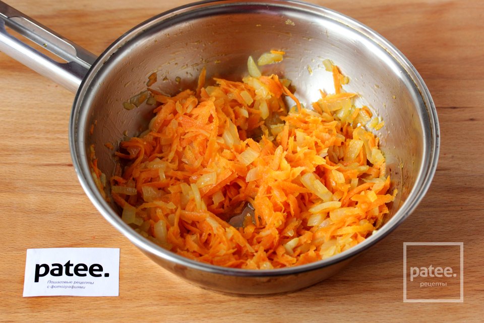 Голубцы с куриной печенью и фасолью - Шаг 4