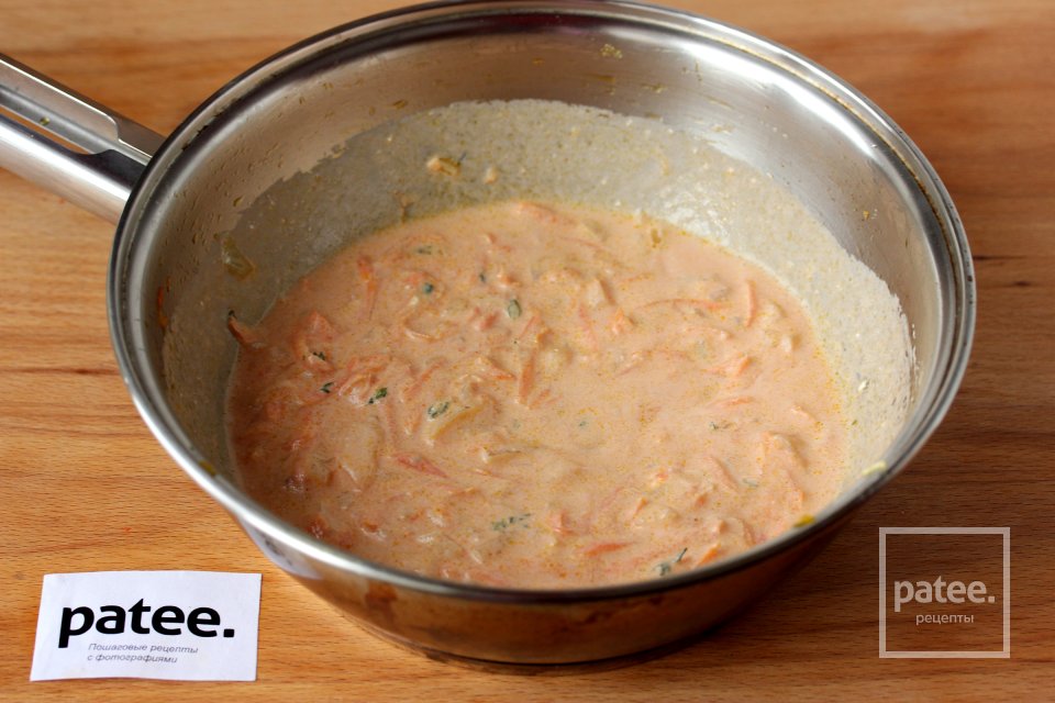 Голубцы с куриной печенью и фасолью - Шаг 11