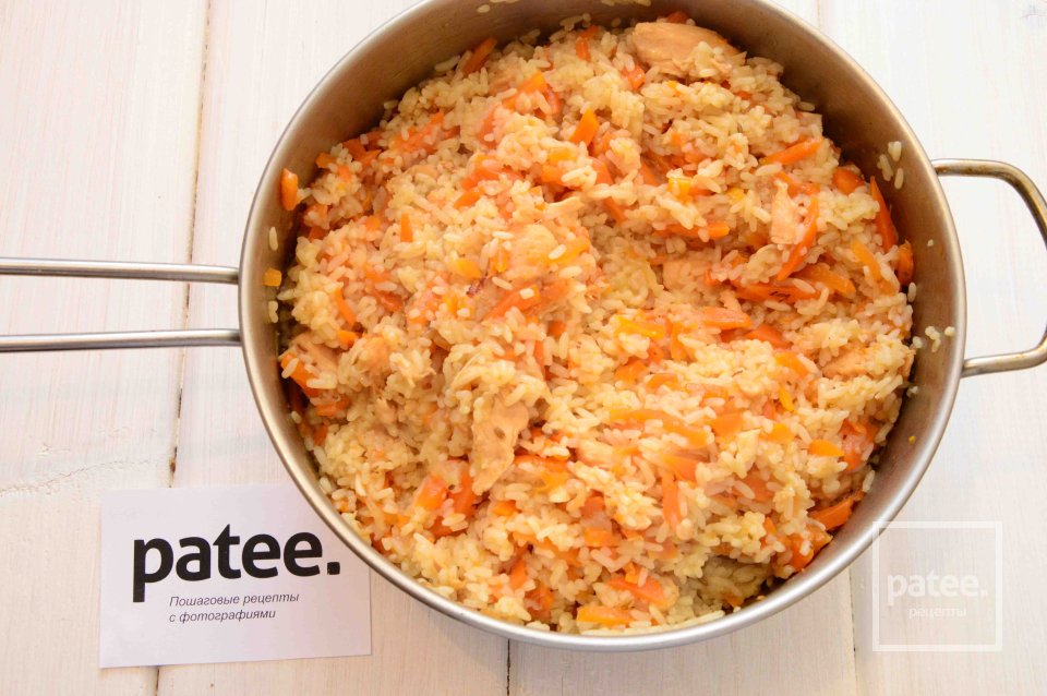 Плов с куриной грудкой - Шаг 12