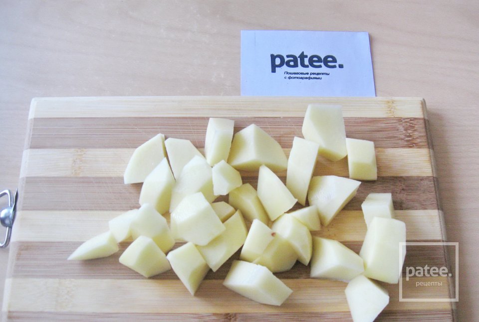 Овощной суп с пекинской и савойской капустой - Шаг 2