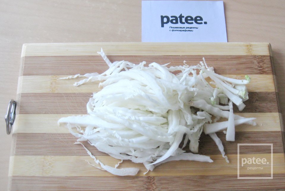 Овощной суп с пекинской и савойской капустой - Шаг 9