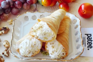 Трубочки с кремом