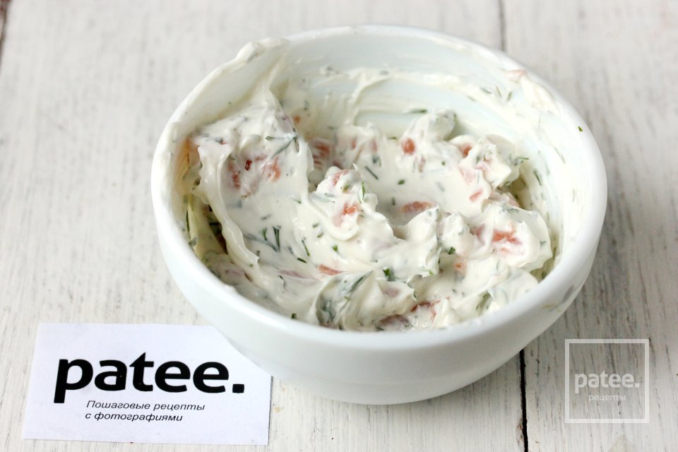 Волованы с красной икрой - Шаг 8