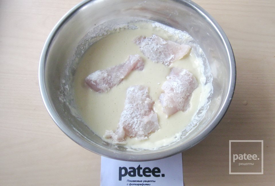 Филе трески во фритюре - Шаг 9