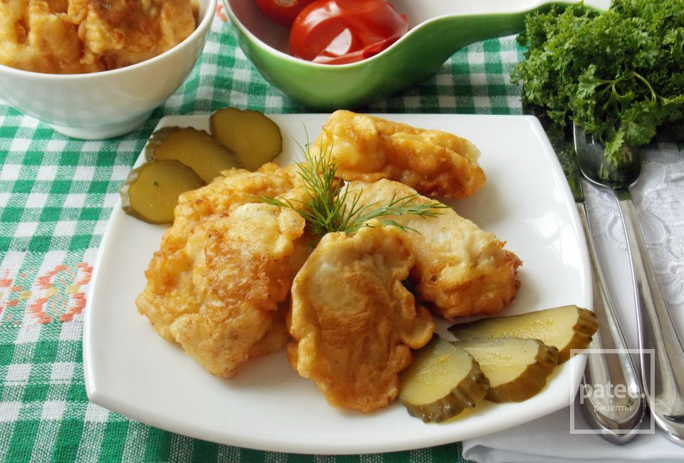 Филе трески во фритюре - Шаг 13