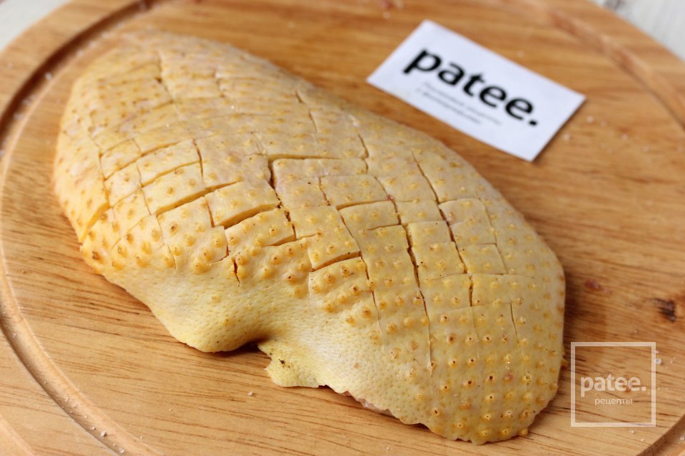 Утиная грудка под апельсиново-ягодным соусом - Шаг 2