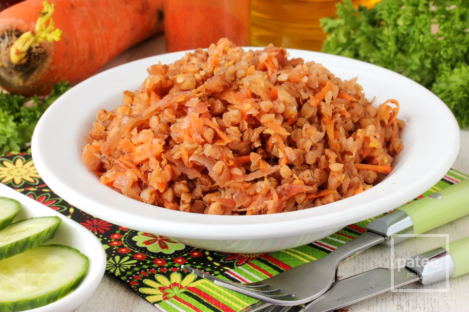 Гречка со свёклой и морковью в мультиварке - Шаг 11